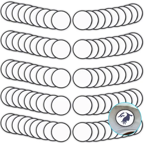 Miniatura 12 de 30 parches de sublimación – Parches en blanco para planchar para manualidades, sombreros, gorras, mochilas, uniformes (rectángulo/30 piezas) -3.15 x