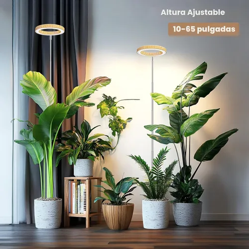 Miniatura 6 de Kullsinss Luces de cultivo para plantas de interior, luces de espectro completo para plantas de cultivo en interiores con temporizador de 6/12/16H