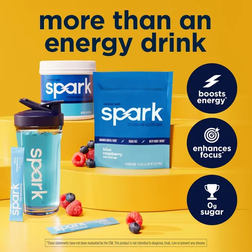 Miniatura 3 de AdvoCare Spark - Mezcla de bebida energética - Suplemento de vitaminas y aminoácidos - Apoya la energía y la concentración* - Apoyo inmunológico