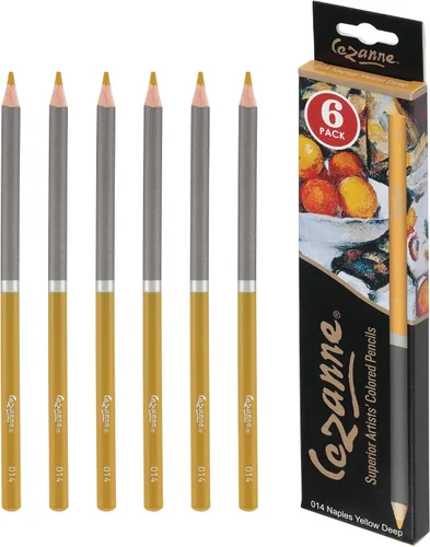 Miniatura 30 de Cezanne Creative Mark - Lápices de colores de primera calidad, tierra italiana, paquete de 6 lápices de dibujo altamente pigmentados, lápices