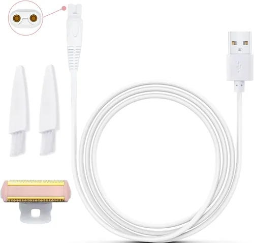 Cabezales de repuesto para mujer (hoja de recortadora corporal, 1 cuchilla+cargador+ 2 cepillos)