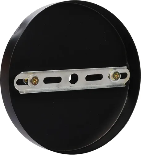 Miniatura 3 de Kit de luces para techo de techo, placa de techo negra de 6 pulgadas, accesorios de luz colgante + 5 conectores negros para alivio de tensión