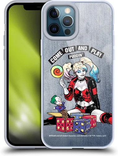 Miniatura 85 de Head Case Designs Funda de gel suave con licencia oficial de Batman DC Comics Love Hate Joker Harley Quinn Graphics [protección de grado militar]