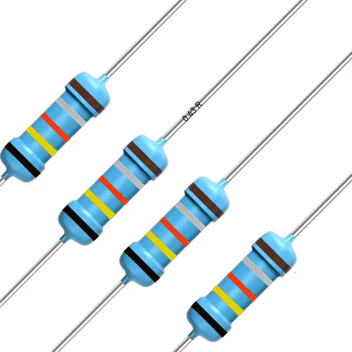 Miniatura 24 de California JOS 100 unidades de resistencia de 0.12 ohmios 1/4w (0.25 W) Resistencia fija de película metálica de tolerancia ±1%, más de 189 valores