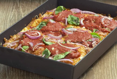 Miniatura 4 de Lloyd Pans Kitchenware Molde para pizza estilo Detroit de 8 pulgadas por 10 pulgadas - PSTK