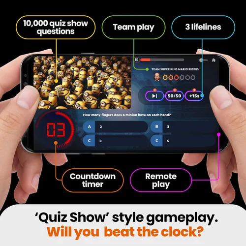 Miniatura 10 de Outsmarted Ultimate Edition - 10 emocionantes categorías de bonificación Niños, adolescentes y adultos Noche de juego del siguiente nivel