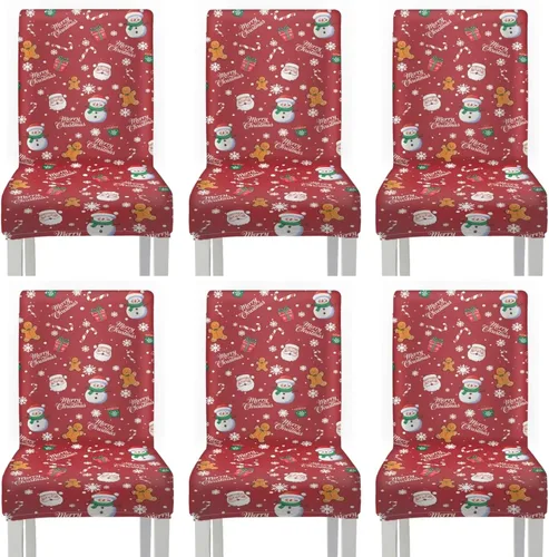 Miniatura 40 de HUGS IDEA Yellow Floral Chair Covers for Dining Room Set of 2 Flowers Kitchen Chair Covers Washable Dining Chairs Slipcovers Cubre Sillas