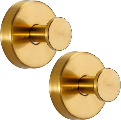 Miniatura 8 de Ganchos de ventosa para ducha sin taladro, ganchos de baño para toallas, batas, esponja vegetal montables en paredes de baño, cocina, vidrio, Negro