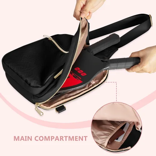 Miniatura 2 de Bolsa de pickleball para mujer - Bolsa de paleta con diseño de patente