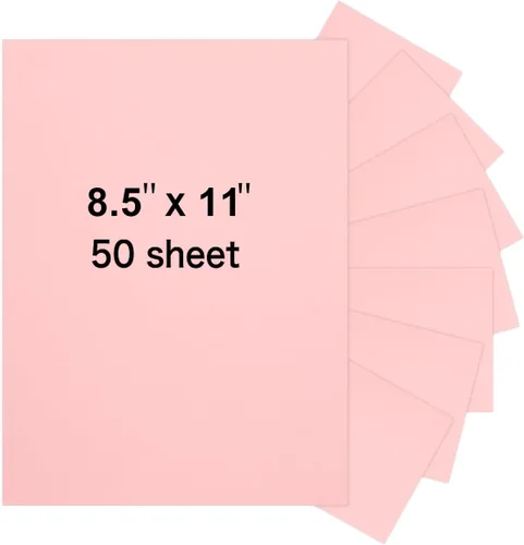 Miniatura 18 de 40 Sheets 8.5" x 11" Black Cardstock, Heavyweight Cardstock Sheets Blank Invitation Paper Greeting Cards Printable, 74lb Cover 200 GSM