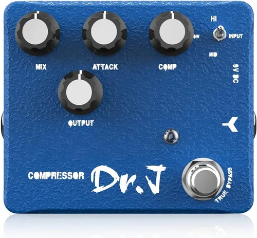 Miniatura 15 de Pedal de Bajo JOYO de Overdrive con Simulador de Amplificador de Tubo Mic'd Pedal Integrado de Salida DI y XLR para Grabación de Efectos Edición