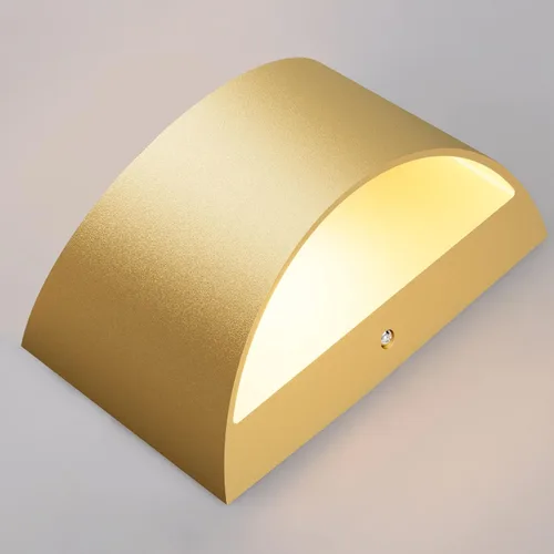 Miniatura 2 de Aipsun Juego de 2 apliques de pared dorados para interiores, con cableado, luces de montaje en pared arriba y abajo, para sala de estar, dormitorio