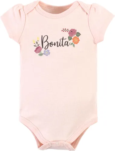 Miniatura 340 de Hudson Baby baby-girls Cotton Bodysuits 3-pack