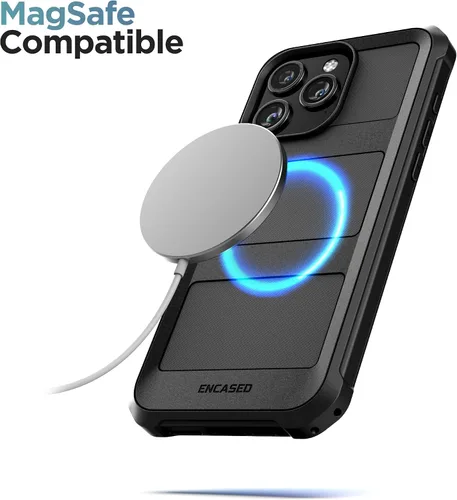 Miniatura 9 de Encased Falcon Armor - Funda diseñada para iPhone 15 Pro Max con funda de clip para cinturón, funda ultra protectora a prueba de golpes