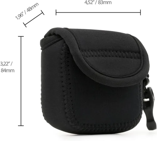 Miniatura 2 de MegaGear MG1311 - Funda de neopreno ultraligera para cámara compatible con GoPro Hero8, DJI Osmo Action, Sony RX0 II, GoPro Hero 7, Sony RX0 1.0