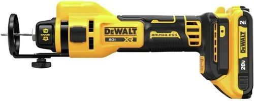 Miniatura 2 de DEWALT 20V MAX Herramienta de corte para paneles de yeso, herramienta de recorte, 2 baterías y cargador incluidos (DCE555D2)