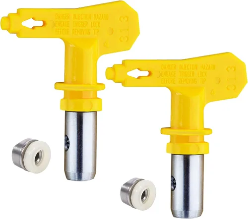 Paquete de 2 puntas de pulverización reversibles para pulverizador de pintura sin aire (313)