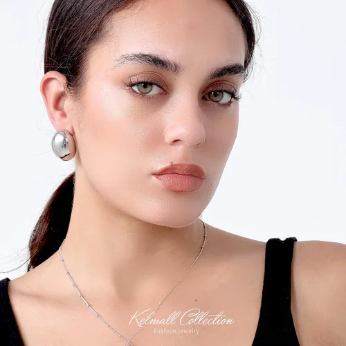 Miniatura 65 de KELMALL Aretes tipo argolla de oro de 14 quilates para mujer, hipoalergénicos, gruesos, redondos, no se deslustra, para orejas sensibles