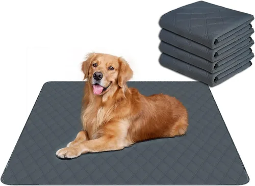 Miniatura 7 de RIOUSSI Almohadillas lavables para orina de perros, reutilizables, absorbentes, a prueba de fugas, antideslizantes, para entrenamiento de orinal