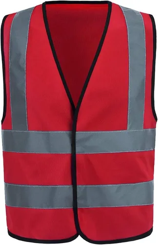 AYKRM chaleco de alta visibilidad de 12 colores con alta visibilidad reflectante para trabajo de construcción y seguridad (XS-8XL)