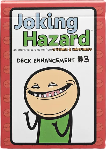 Miniatura 6 de Mejora de mazo Joking Hazard #2 - Paquete de expansión para divertidos juegos de fiesta por Cyanide & Happiness, 100 nuevas cartas cómicas