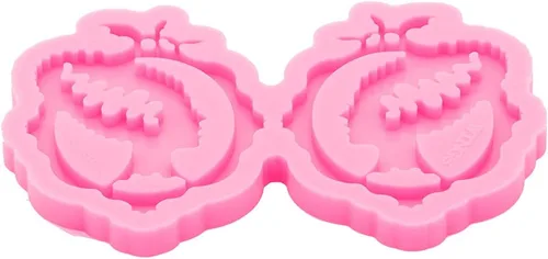 Miniatura 5 de Hermosos aretes de cabeza de mujer, moldes de resina, aretes de bricolaje, llavero, molde de silicona para fundición de resina, hecho a mano