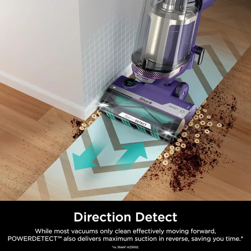 Miniatura 7 de Shark POWERDETECT AZ4002 - Aspiradora vertical con filtro HEPA, aspiradora resistente con potente succión para recoger el pelo de las mascotas