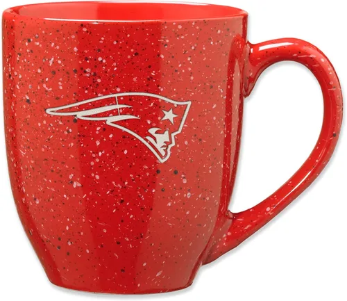 Miniatura 13 de Rico Industries - Taza de café de cerámica con grabado láser de color del equipo de fútbol de la NFL, 16 oz