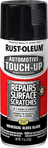 Miniatura 4 de Rust-Oleum 292325 Pintura en aerosol universal de retoque para automóviles, 11 onzas, blanco brillante