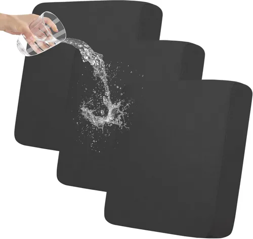 Miniatura 22 de Easy-Going - Fundas elásticas 100% impermeables para cojín de sofá, funda protectora para cojín de sofá, protector de muebles elástico para niños