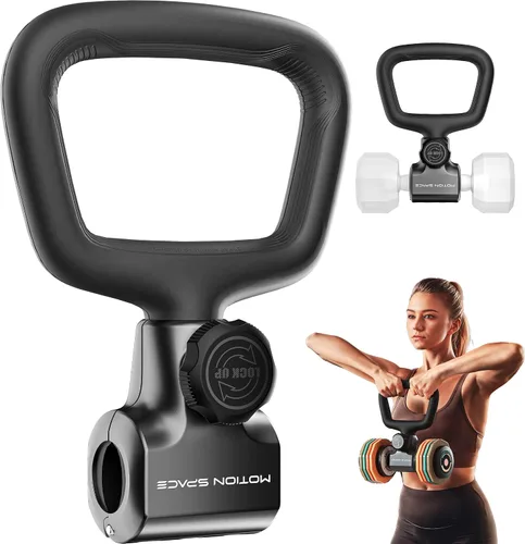 Miniatura 9 de Flexible Dumbbell Converter - 260 LBS Weight Capacity Adjustable Alloy Steel Bar丨Convert Dumbbells to Barbell, Enhanced Compatibility for Wide Range