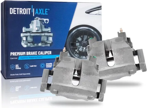 Miniatura 38 de Detroit Axle - Pinza de freno trasera izquierda para Chevrolet Equinox Captiva Sport GMC Terrain Saturn Vue Pontiac Torrent Pinza de freno lateral