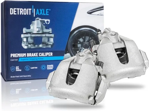 Miniatura 98 de Detroit Axle - Pinza de freno trasera izquierda para Chevrolet Equinox Captiva Sport GMC Terrain Saturn Vue Pontiac Torrent Pinza de freno lateral