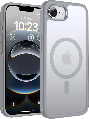 Miniatura 169 de TOCOL Funda magnética 3 en 1 para iPhone 14 Pro, mejorada [protección completa de cámara] con 2 protectores de pantalla, funda de grado militar Azul