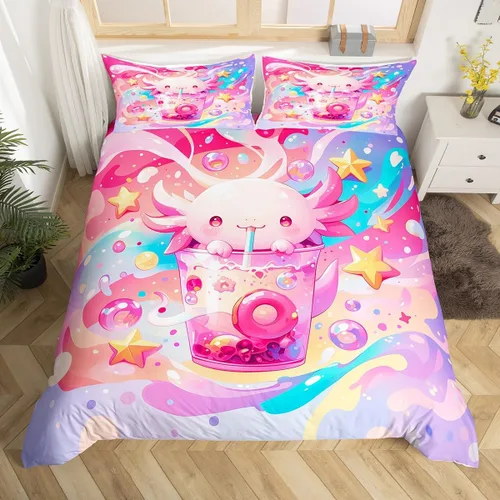 Miniatura 13 de Juego de ropa de cama de bandera estadounidense tamaño individual para habitación de niños y niños, juego de funda de edredón de águila calva, funda
