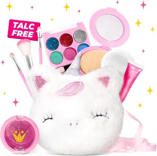 Miniatura 13 de ULOVEME Kit de Maquillaje Real para Niñas - Real, No Tóxico, Juguete de Maquillaje Lavable - Regalo de Juguetes Umicorn para Niñas de 3 4 5 6 7 8 9