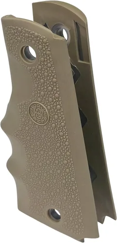 Miniatura 3 de Hogue 1911 Government, Commander, & Clone Models Finger Grooves OverMolded Rubber Grip