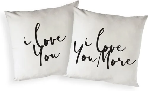 Miniatura 16 de The Cotton & Canvas Co. Home is Wherever I'm with You - Funda de almohada, funda de cojín, funda de almohada decorativa