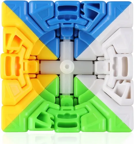 Miniatura 5 de D-FantiX Cyclone - Cubo de velocidad de 5 x 5 para niños, sin calcomanías, cubo mágico de 5 x 5 x 5 pulgadas, rompecabezas de 2.500 in, juguetes