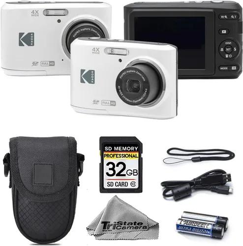 Miniatura 4 de Kodak PIXPRO FZ45 - Cámara digital, punto y disparo compacto de 16 MP, zoom óptico 4X, lente gran angular de 1.063 in, video Full HD 1080P, rojo +