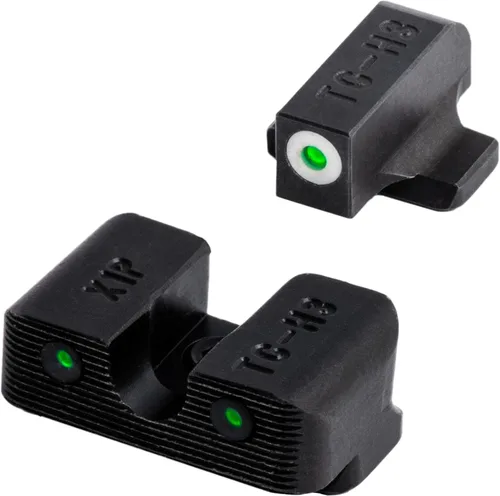 TRUGLO Tritium Pro - Miras nocturnas para pistola, compatibles con Springfield Armory XD Series | Mira delantera y trasera compacta y duradera que