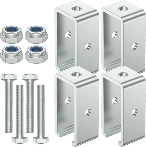 Miniatura 7 de SKTREX Conector de canal de puntal extendido para montaje en canal de puntal de 1-5/8" de ancho y 1-5/8" de altura