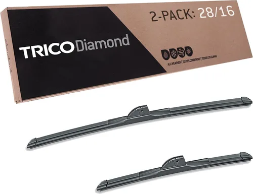 Miniatura 33 de TRICO Gold 21" + 19" Juego de 2 limpiaparabrisas de repuesto automotriz de primera calidad, limpiaparabrisas de haz para lado del pasajero