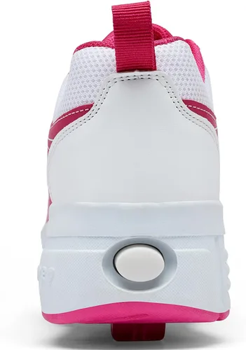 Miniatura 5 de Hoverkickes Zapatos deportivos con ruedas para niños y niñas, calzado unisex con tacón con ruedas, tenis deportivos de primera calidad para niños