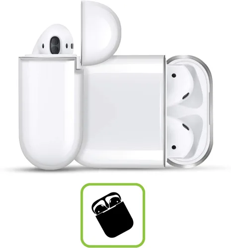 Miniatura 3 de Head Case Designs Officially Licensed Christos Karapanos Phoenix Art Mix Clear Hard Crystal Cover Compatible with Apple AirPods Pro Charging Case
