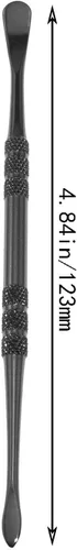 Miniatura 4 de Maxmoral Herramienta de grabado, juego de herramientas de tallado de cera, herramienta de grabado de acero inoxidable, cuchara para esculpir