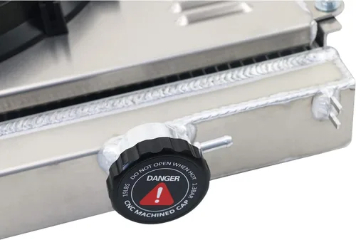 Miniatura 7 de Tacoma - Radiador CU1778, ventilador eléctrico de aluminio compatible con Toyota Tacoma 1995-2004 2.4L 2.7L L4 3.4L V6, radiadores de refrigeración