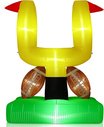Bencailor Decoración de fiesta de fútbol gigante de 71 pulgadas, juego de fútbol inflable gigante con juego de camiseta para juego, grandes pelotas