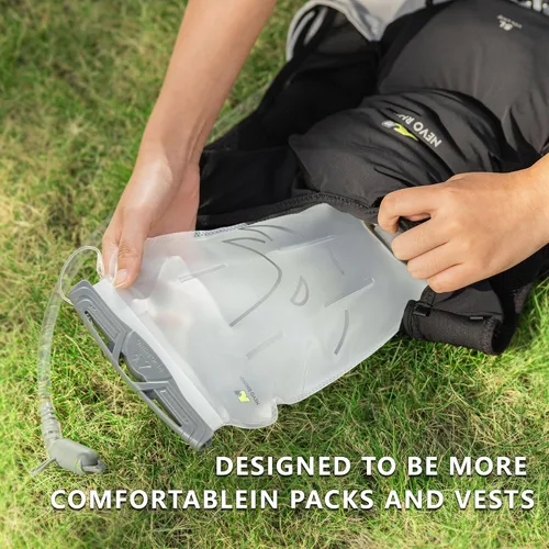 Miniatura 6 de N NEVO RHINO Bolsa de hidratación 2L-3L, depósito de agua para mochila de senderismo, bolsa de almacenamiento de agua a prueba de fugas, bolsa
