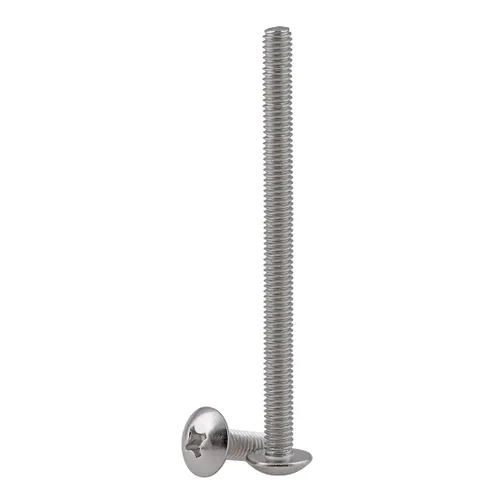 Miniatura 18 de Paquete de 40 tornillos métricos M4 x 0.630 in para puerta de gabinete y cajón, tornillos de máquina para jalar puertas de gabinete y cajón, 18-8